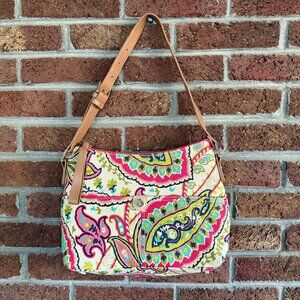 Spartina 449 Salt Meadow Dixie Hobo Shoulder Bag * EUC